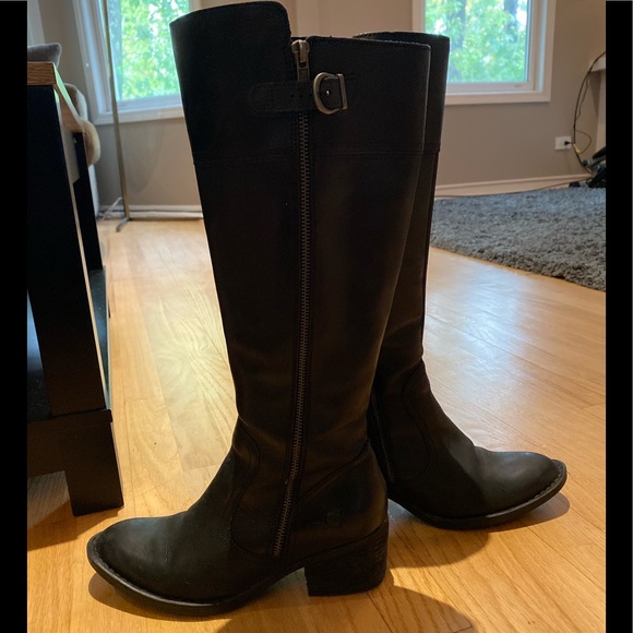 BORN FANNAR KNEE HIGH RIDING BOOTS - Picture 2 of 6